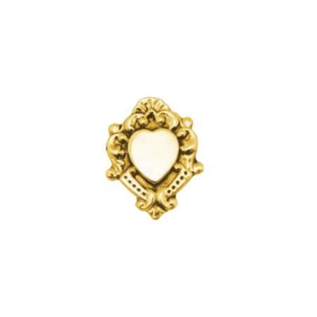 Adorno Sillín Blasón Con Corazón