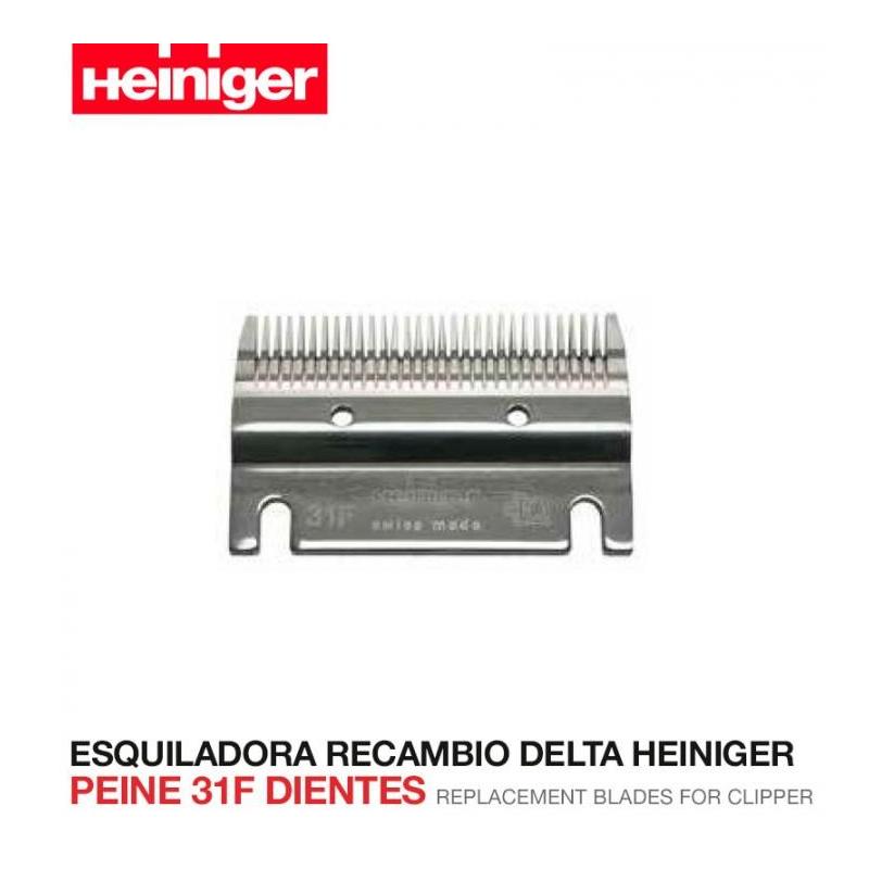  Esquiladora Recambio Delta Heiniger  Peine 31f Dientes
