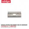  Esquiladora Recambio Delta Heiniger Cuchilla 17 Dientes