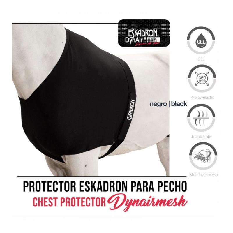 Protector Eskadron Para Pecho 313000 240 290 Negro