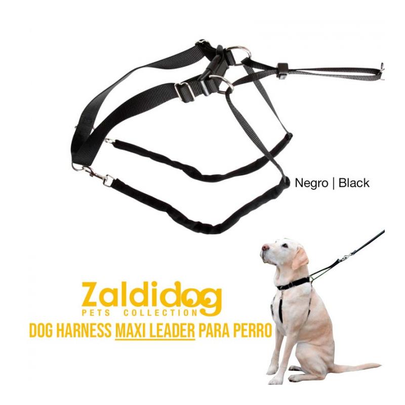 Perro Harness Maxi Leader Negro