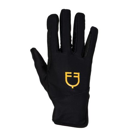 Women's Gloves In Special Lycra Fabric With Logo