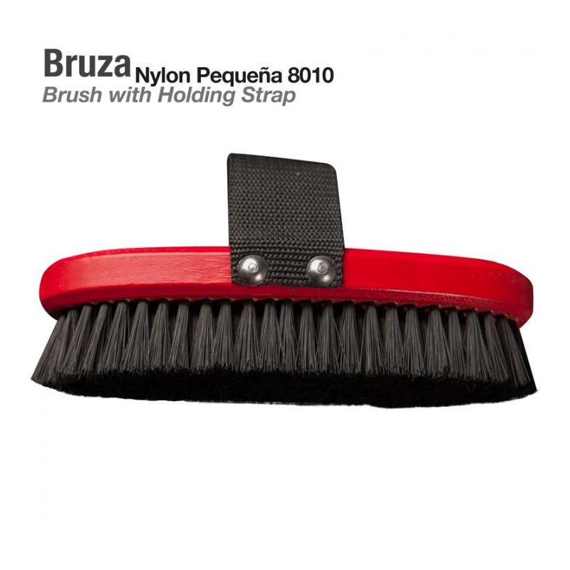  Bruza Nylon Pequeña 8010 Negro-blanco