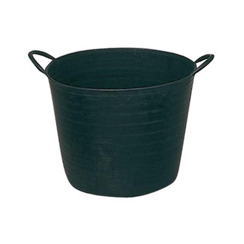  Comedero Plástico Capazo Nº1  25 Litros Negro