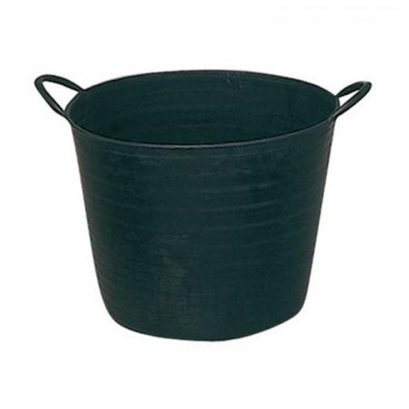  Comedero Plástico Capazo Nº1  25 Litros Negro