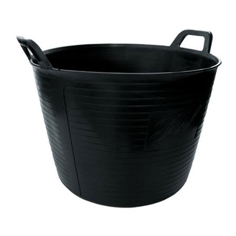 Comedero Plástico Capazo Nº3  40 Litros Negro
