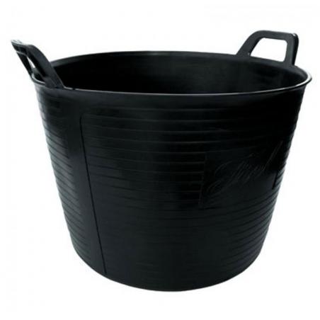 Comedero Plástico Capazo Nº3  40 Litros Negro