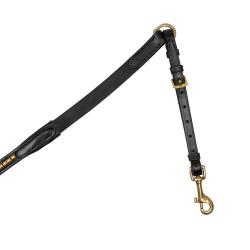 Leather Fork Breastplate With Gold Clincher