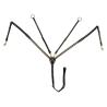 Leather Fork Breastplate With Gold Clincher