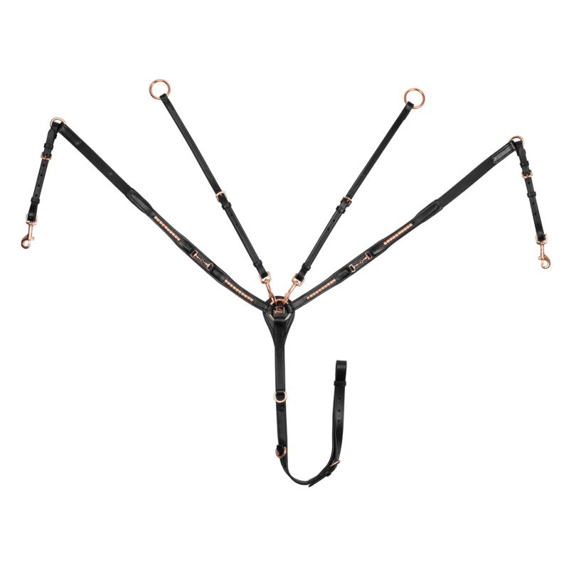 Breastplate With Tread Details Leather Fork