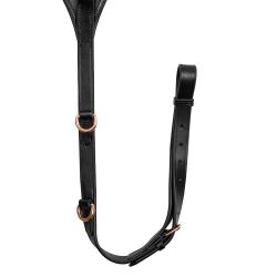 Breastplate With Tread Details Leather Fork