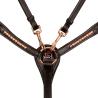 Breastplate With Tread Details Leather Fork