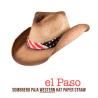 Gorro Sombrero Paja Western El Paso 6H57
