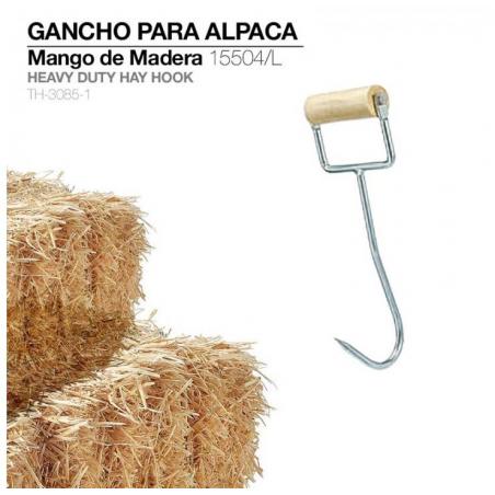 Gancho Para Alpaca Mango Madera 15504/l