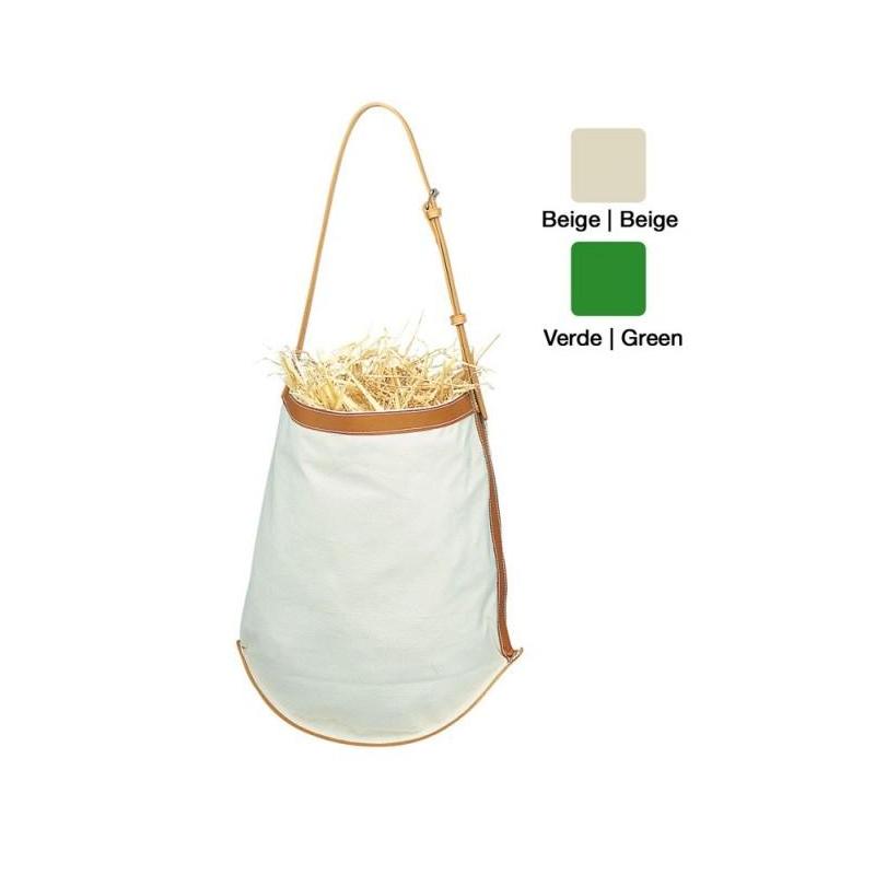  Bolsa Cebadera Zaldi Extra Lona Cuero