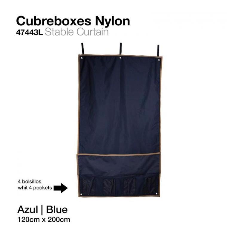  Cubreboxes Nylon 47443l  120x200cm Azul