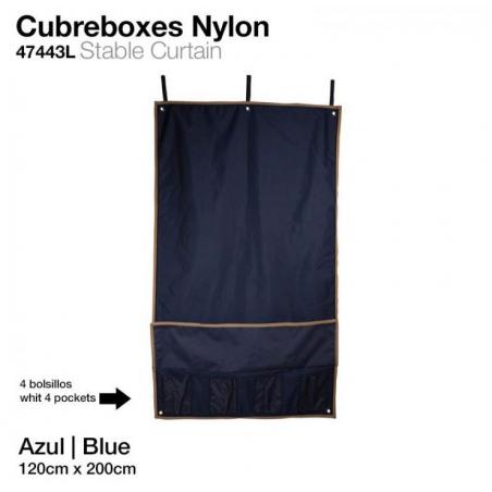  Cubreboxes Nylon 47443l  120x200cm Azul