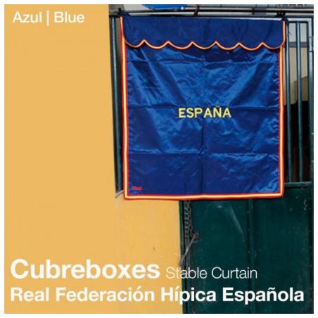  Cubreboxes Real Federación Hípica Española Azul