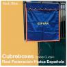  Cubreboxes Real Federación Hípica Española Azul