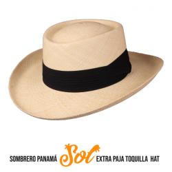 Gorro Sombrero Panamá Sol Extra Paja Toquilla