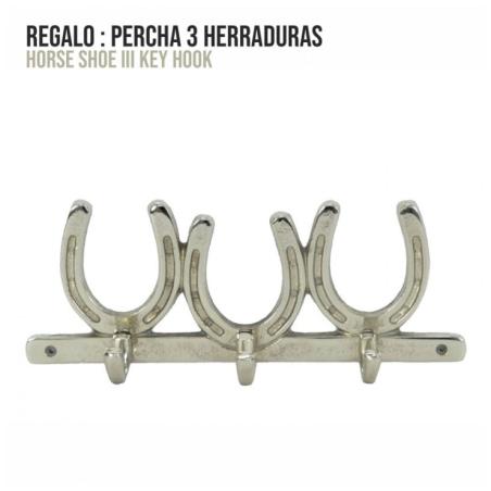 Regalo Percha 3 Herraduras 30X11X5.5