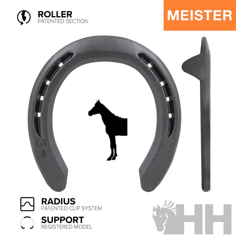 Herradura Kerckhaert Meister Motion Quarter 2 Pestaña Delantera (Caja 20 Unidades)