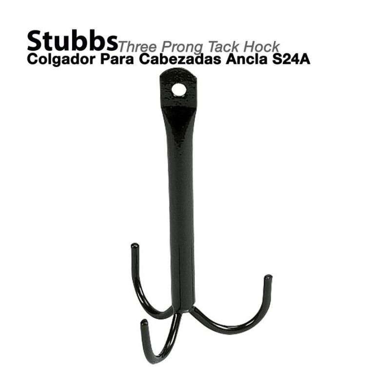  Colgador Para Cabezadas Ancla Stubbs S24a Negro