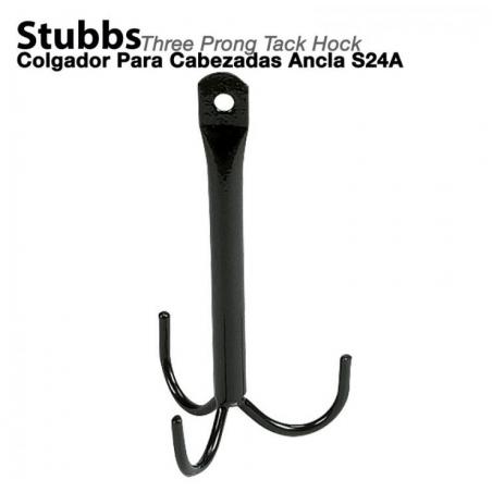  Colgador Para Cabezadas Ancla Stubbs S24a Negro