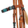 Testiera Western Con Perle Navajo