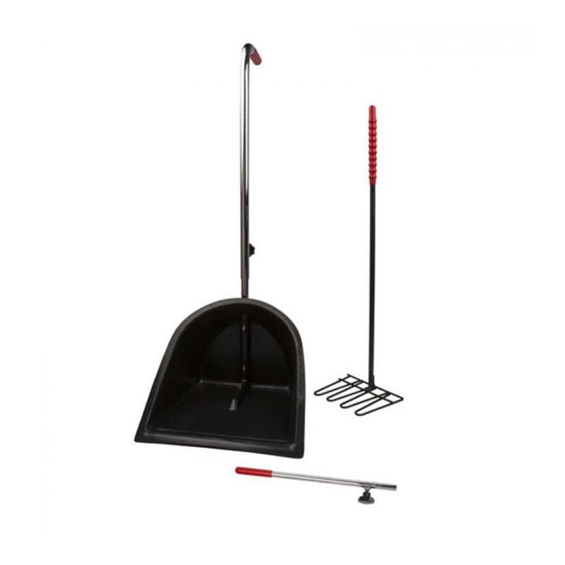  Recogedor Con Rastrillo Ajustable 890