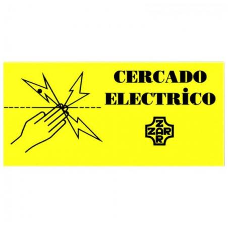  Pastor: Cartel Indicador De Cerca Eléctrica