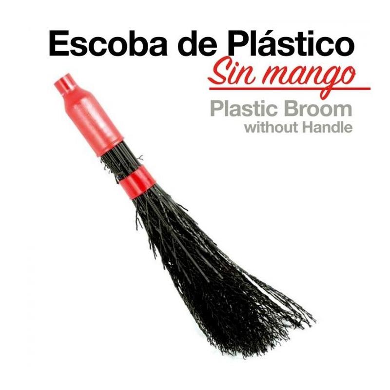  Escoba Plástico Sin Mango