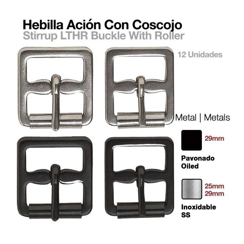  Hebilla Ación Estribo Coscojo 12uds