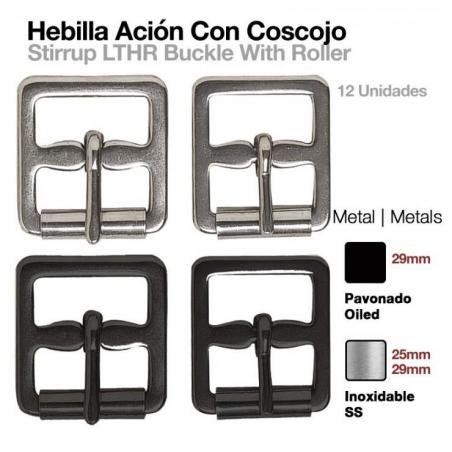  Hebilla Ación Estribo Coscojo 12uds