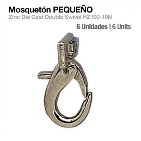  Mosquetón Pequeño Hz-100 6uds