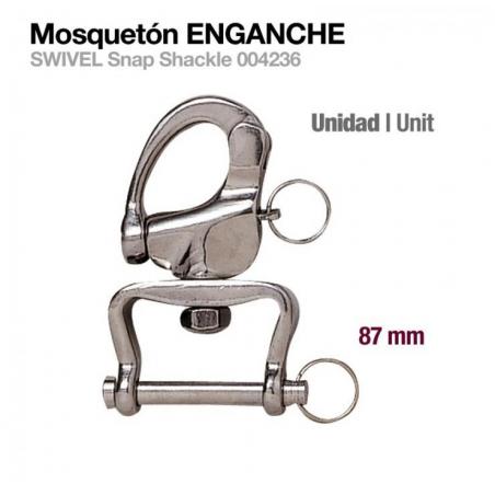  Mosquetón Enganche 004236 87mm  Unidad