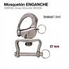  Mosquetón Enganche 004236 87mm  Unidad