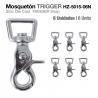  Mosquetón Trigger Hz5015-06n 6uds