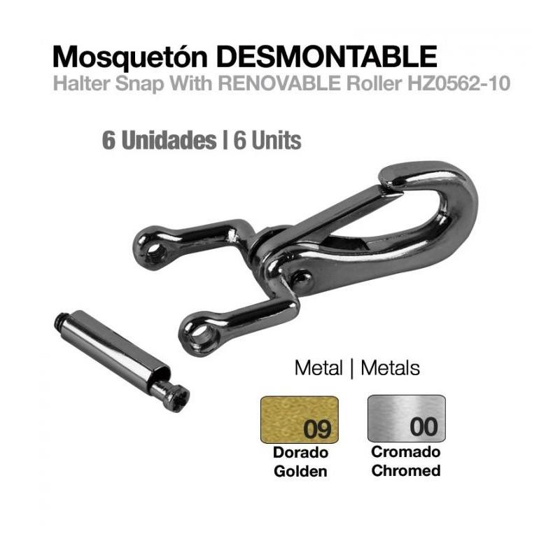  Mosquetón Desmontable Hz0562-10 6uds