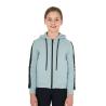 Felpa Bambina Full Zip Con Pile Interno