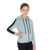 Felpa Bambina Full Zip Con Pile Interno
