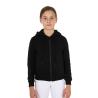 Felpa Bambina Full Zip Con Pile Interno