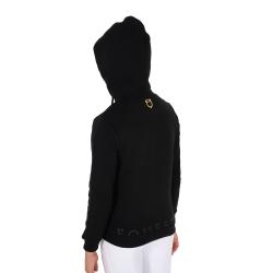 Felpa Bambina Full Zip Con Pile Interno