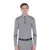 Polo Uomo Da Allenamento Slim Fit Manica Lunga