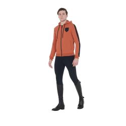 Felpa Uomo Con Cappuccio E Pile Interno