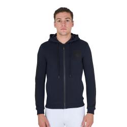 Felpa Uomo Con Cappuccio E Pile Interno
