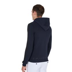 Felpa Uomo Con Cappuccio E Pile Interno