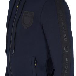 Felpa Uomo Con Cappuccio E Pile Interno
