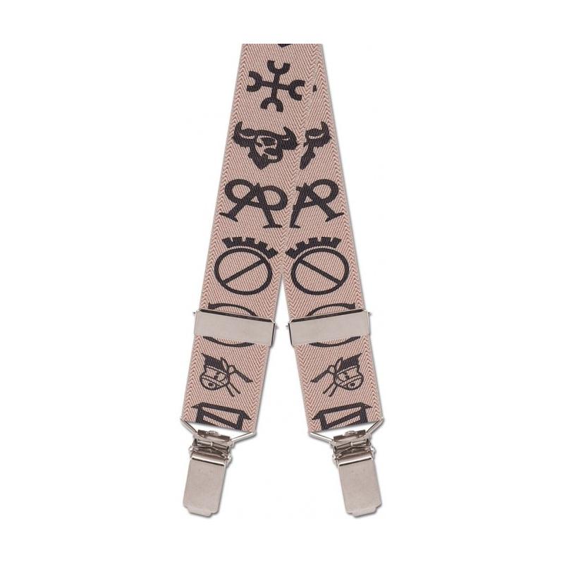 Tirantes Flamencos Elásticos Ganadería Hombre 416/30 Pinza Económica