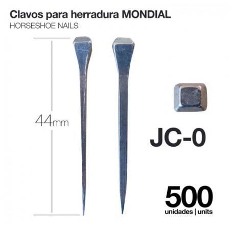 Clavos Para Herradura Mondial Jc-0 500uds